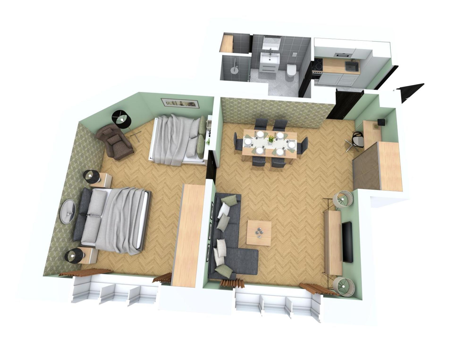 Oasis Apartments At Charles Square ปราก ภายนอก รูปภาพ