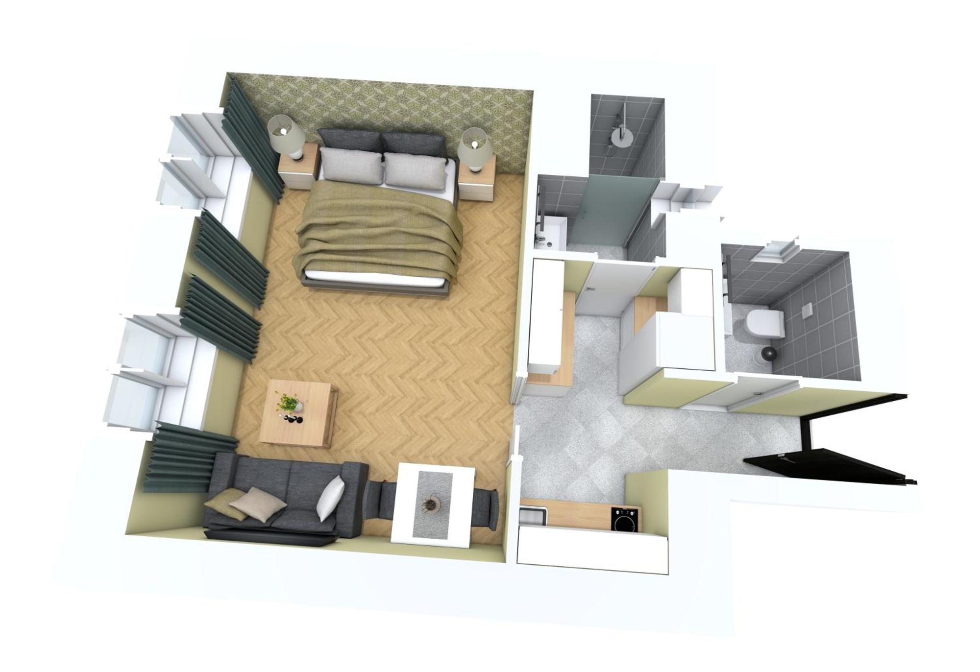 Oasis Apartments At Charles Square ปราก ภายนอก รูปภาพ