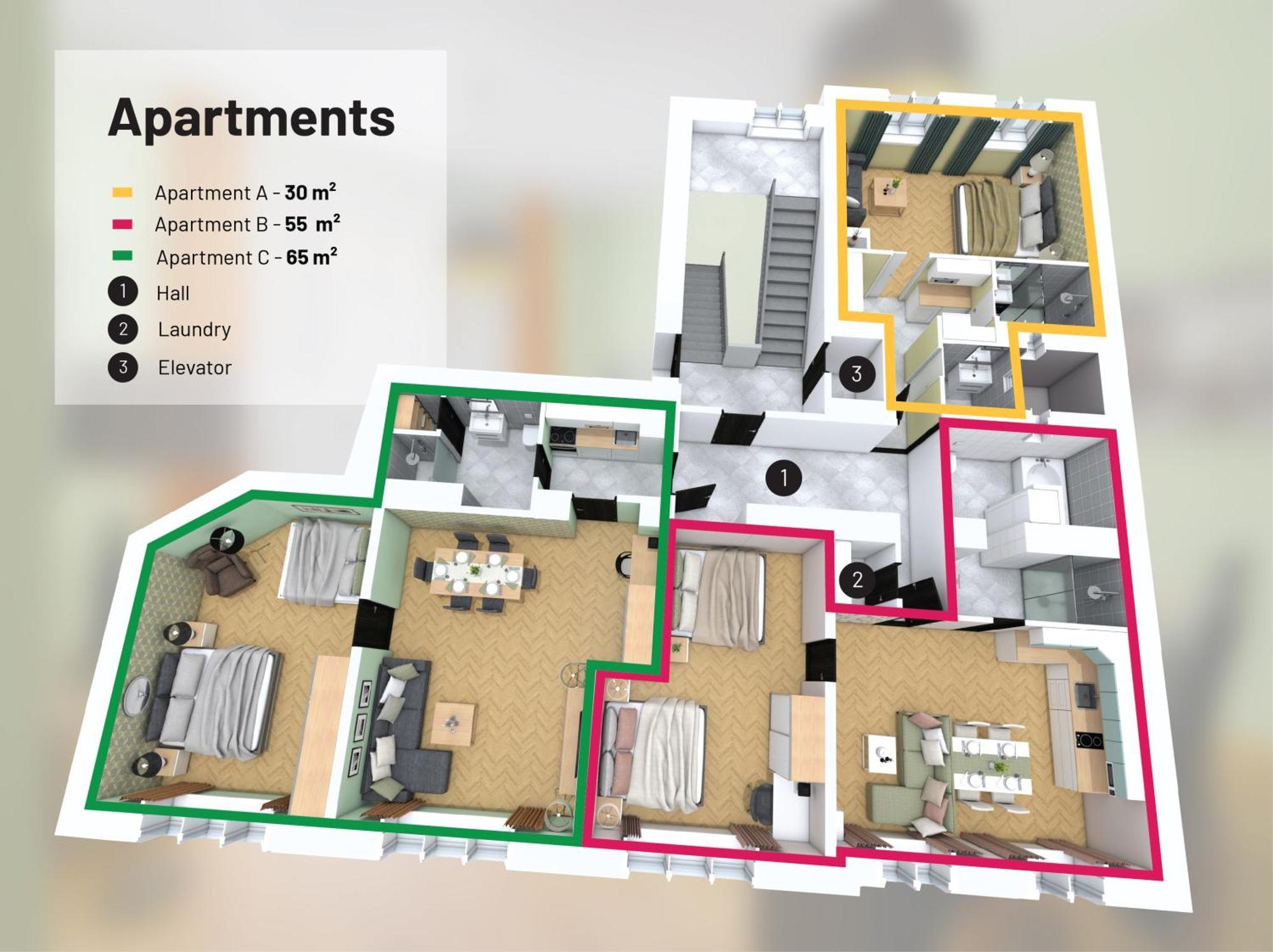 Oasis Apartments At Charles Square ปราก ภายนอก รูปภาพ